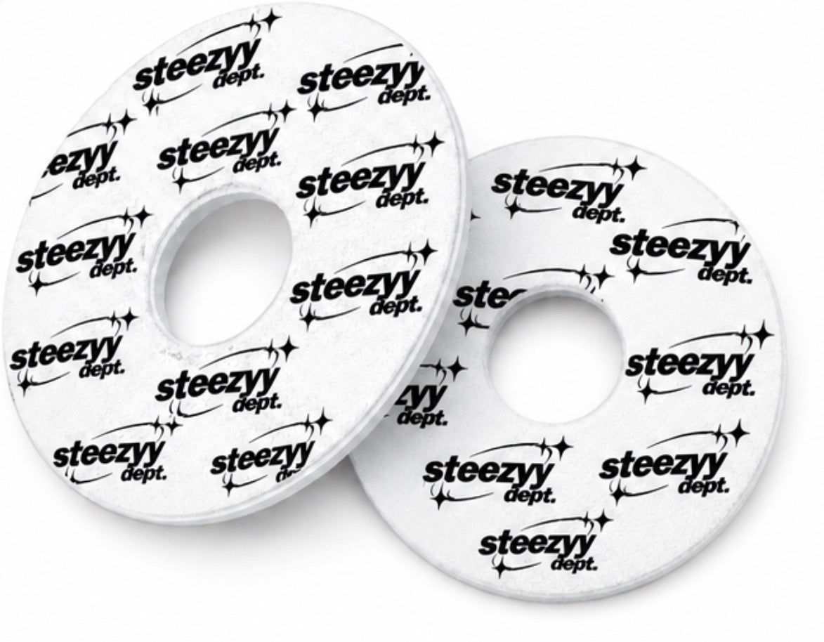 white steezyy dept. grip donuts (PRE ORDER)